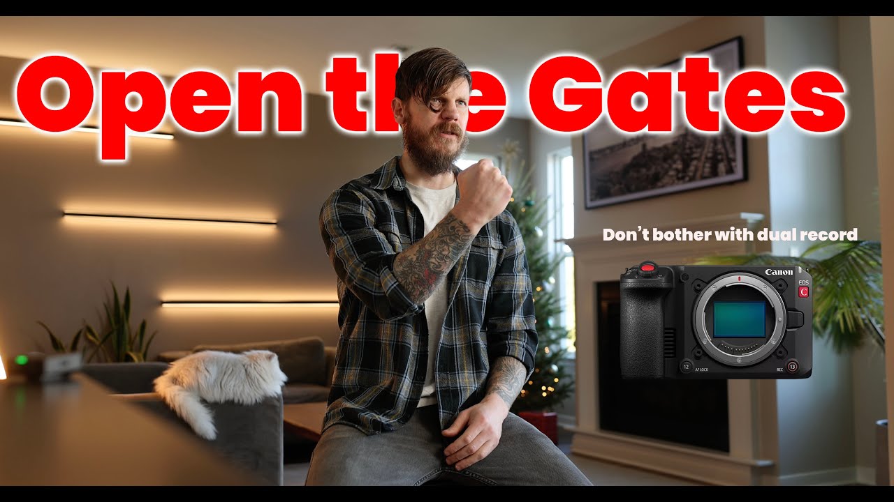 Не используйте двойную запись на Canon C50... Открытые ворота для всего