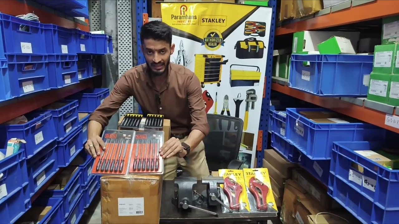 STANLEY Tool Showcase I Premium Range Of Workshop Essentials I @thetoolswarehouse Ajmeri Gate Delhi