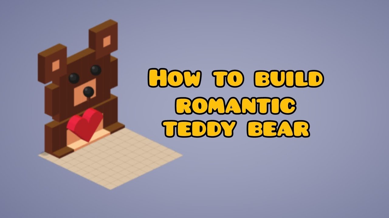 How to Build a Romantic Teddy Bear | Highrise Virtual Metaverse