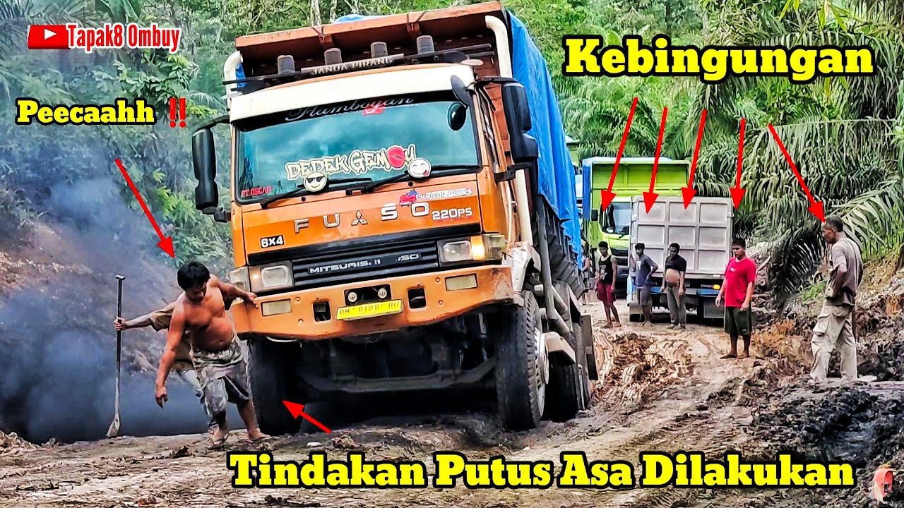 Truck Fuso Oren Disiksa Di Genjot Berulang Kali Driver Sampai Frustasi