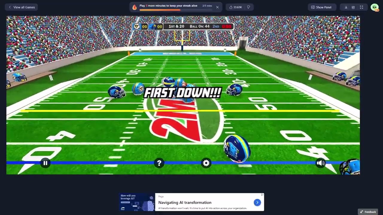 2 Minute Football QB Legend - MSN Games [GamesPlayingNow]