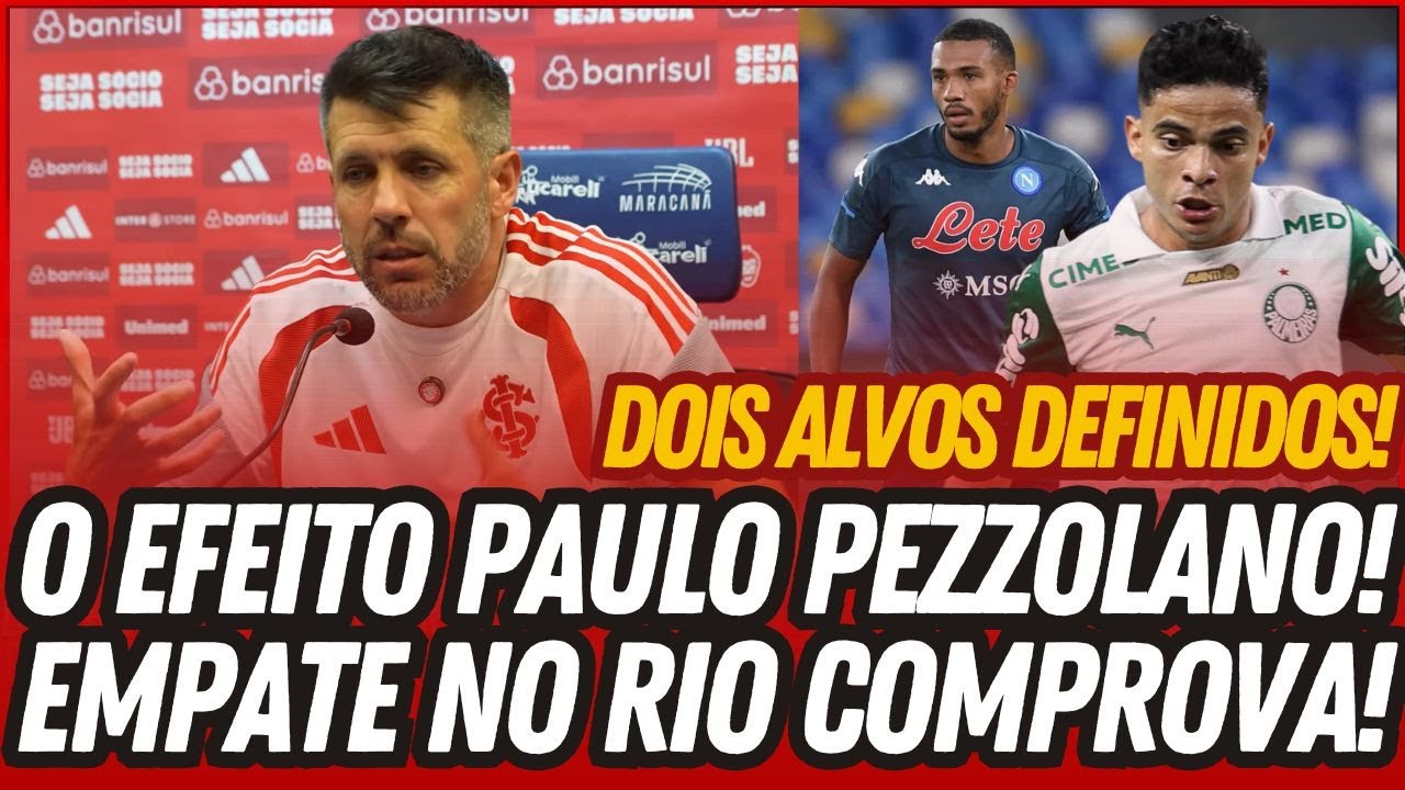 ⚠️ EFEITO PEZZOLANO É DESTACADO NOS BASTIDORES! • #INTER TEM TRABALHO • DOIS ALVOS DEFINIDOS!