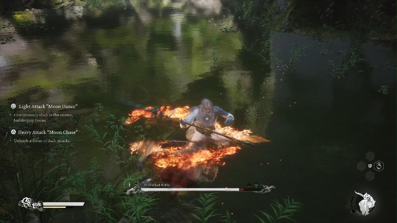 Black Myth: Wukong (White Clad Noble Fight)