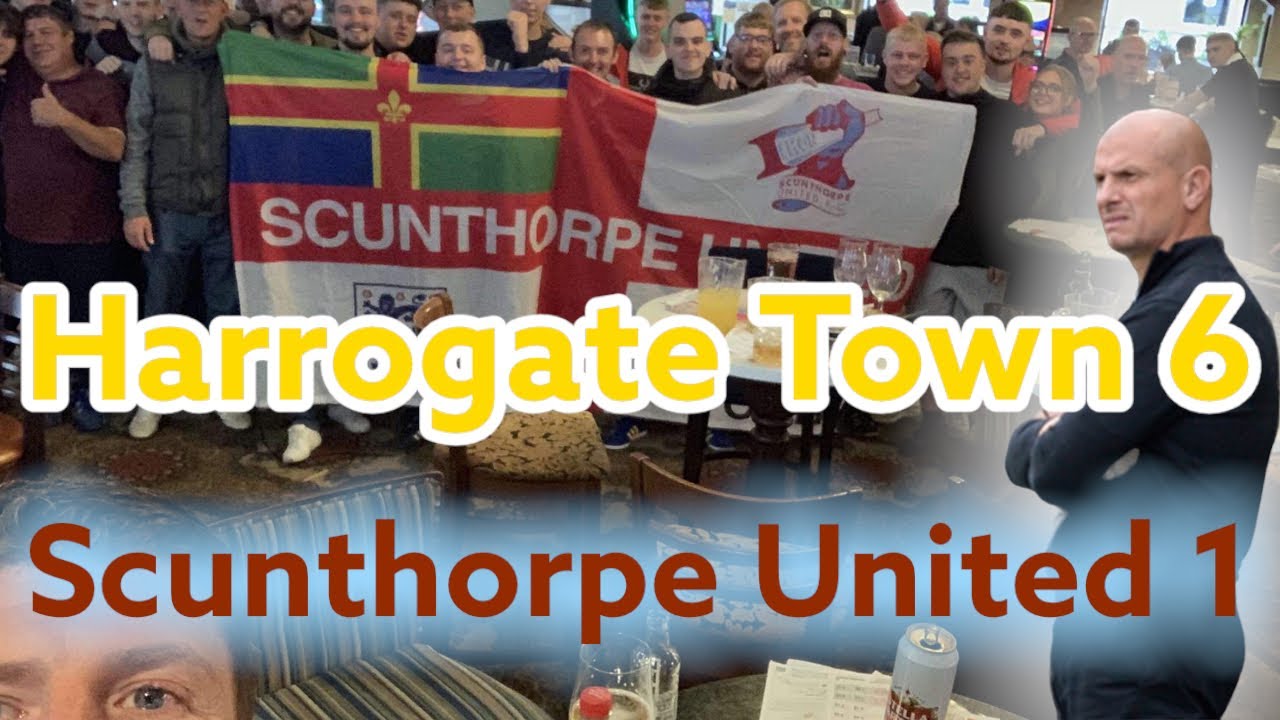 Harrogate 6 - 1 Scunthorpe - are expectations lowered enough??
