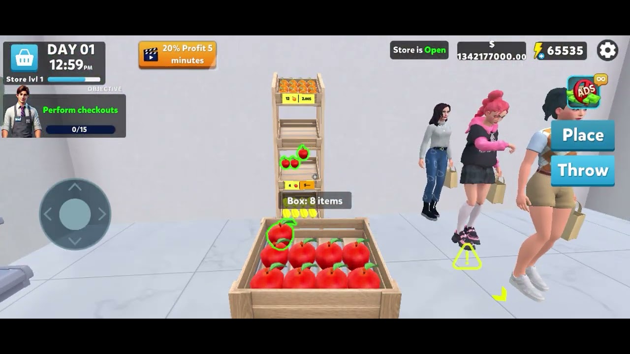 SUPERMARKET JOURNEY Android Gameplay Part 1