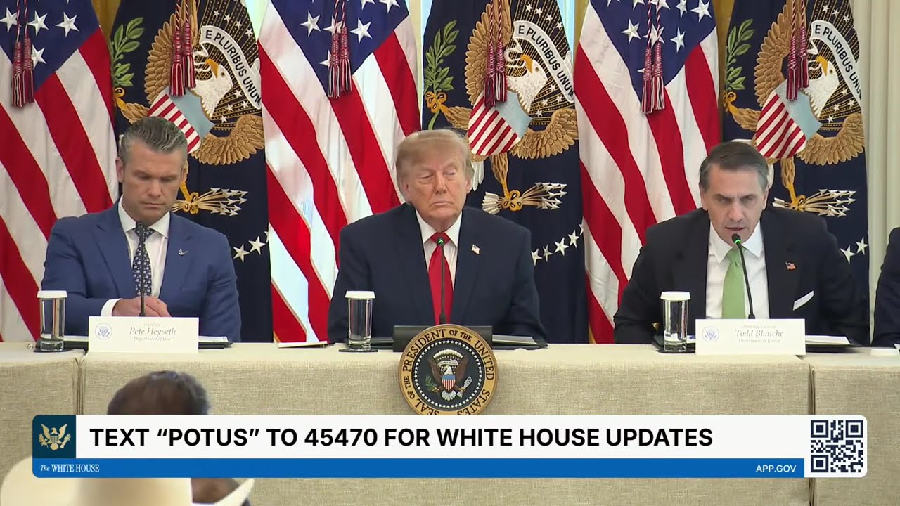 President Trump Participates in a Roundtable, Oct. 21, 2026