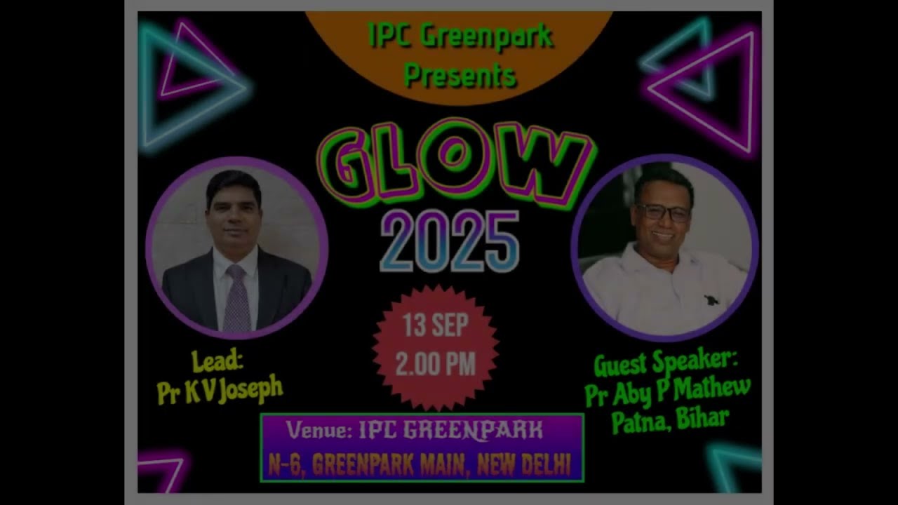 GLOW 2025 - Organized by IPC Greenpark, New Delhi