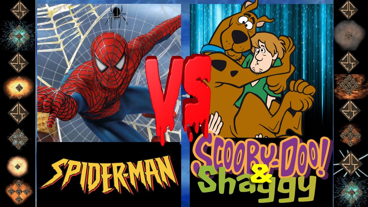 Spiderman (Marvel Comics) vs Scooby Doo and Shaggy (Hanna-Barbera) - Ultimate Mugen Fight 2016