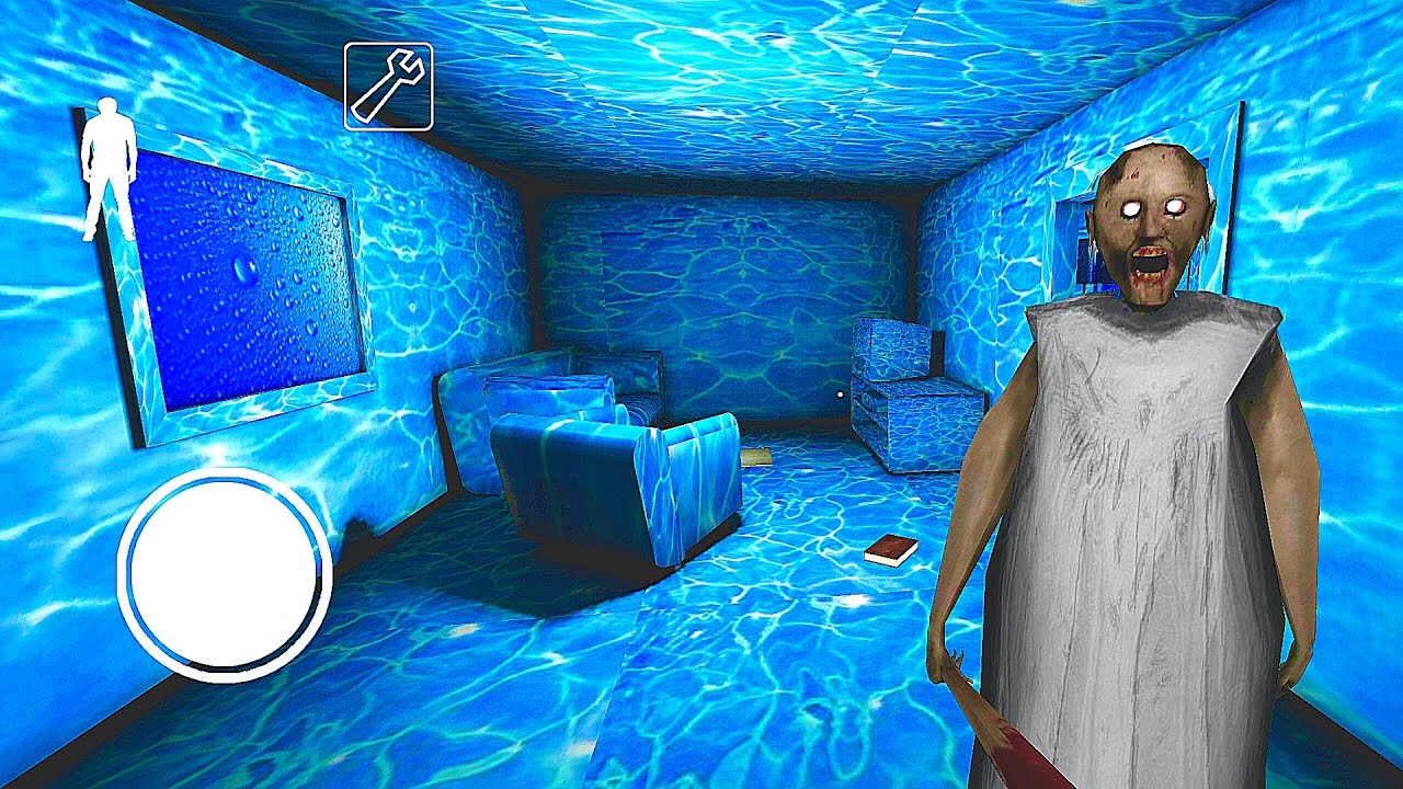Granny Water Coldest Gameplay🤕|Granny Underwater Mod Ep-4#granny #horror #underwater #scary #ytvideo