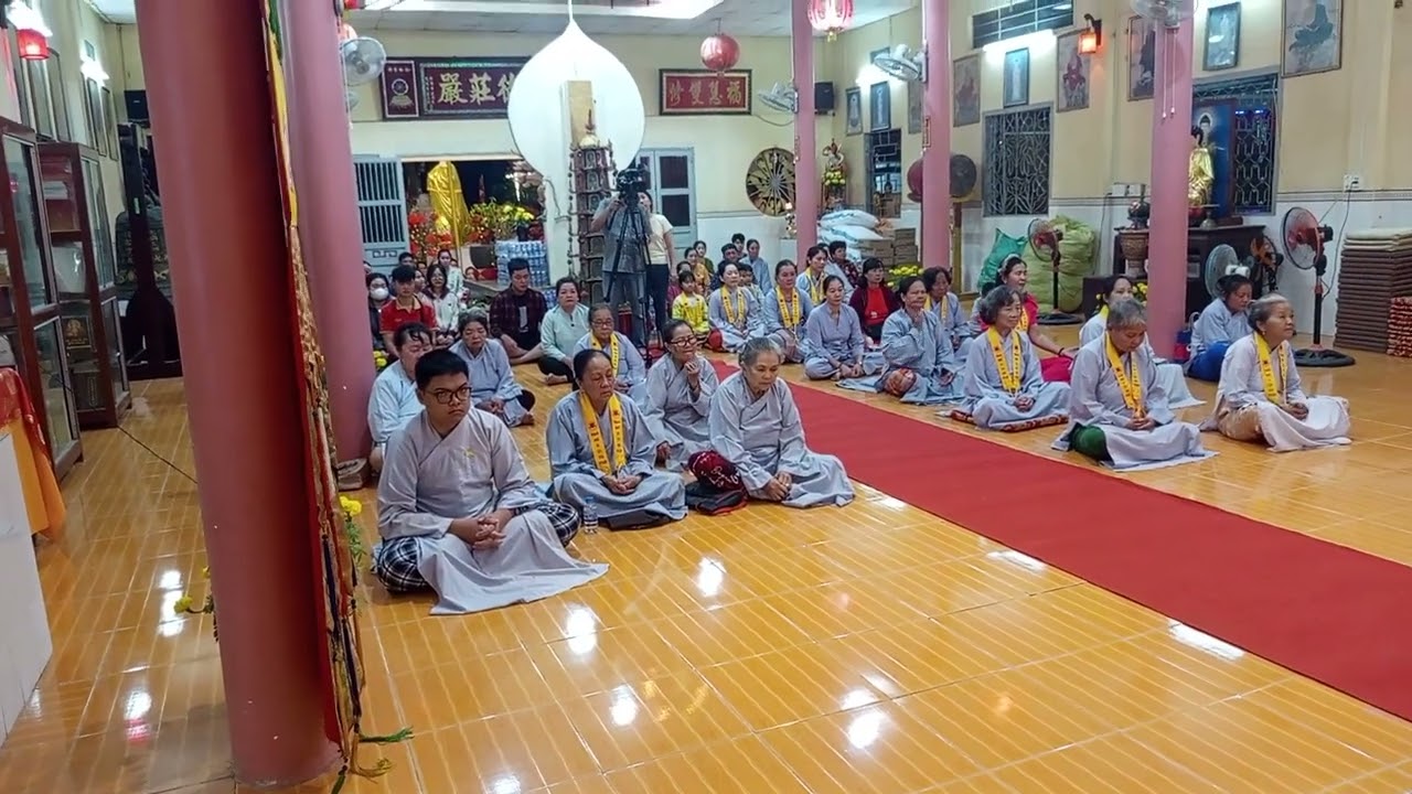 Thầy đức lộc giảng đầu năm tại chùa Phước VÂN kp trí đồ phường Sơn qui tỉnh Đồng Tháp 