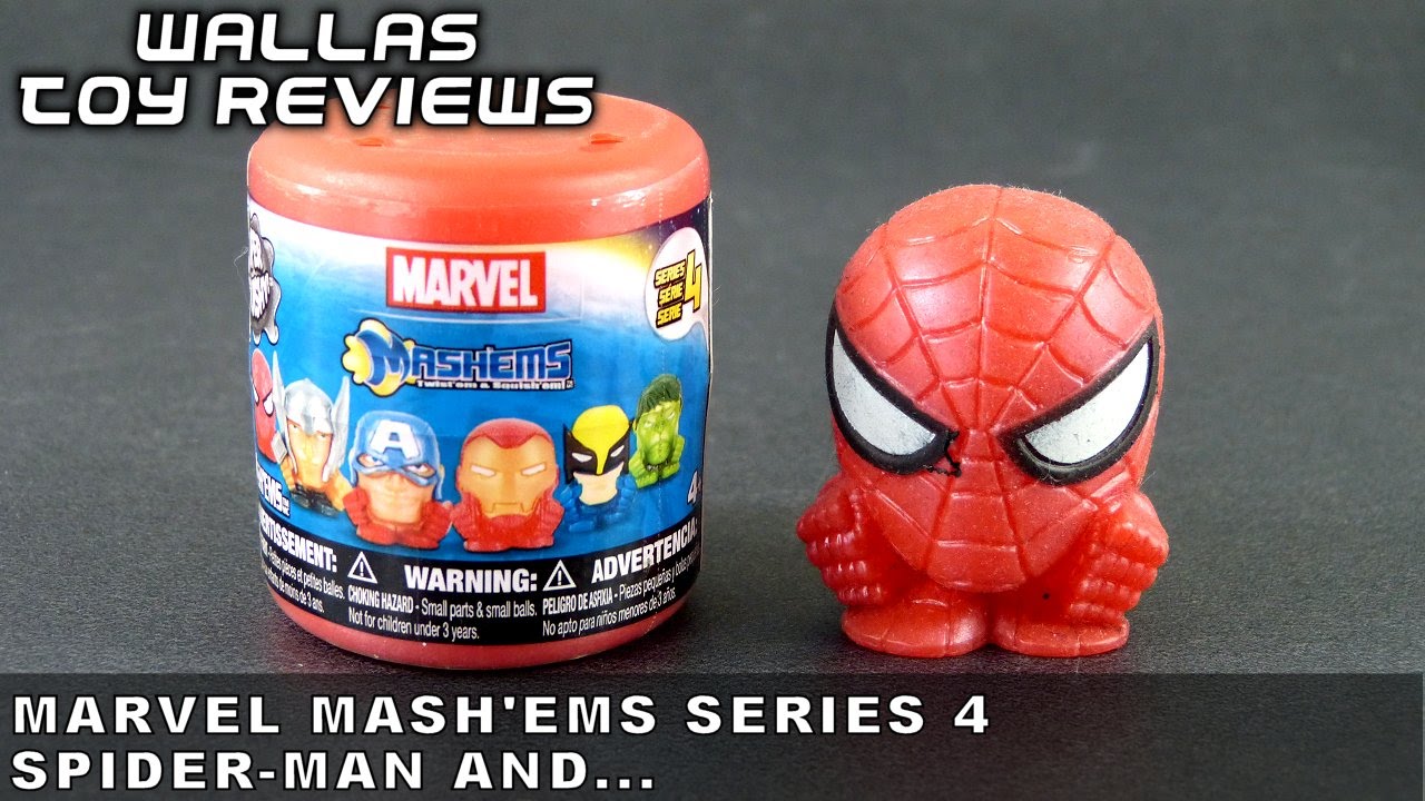 Toy Review - Smashable Superheroes aka. Marvel Mash'ems Series 4