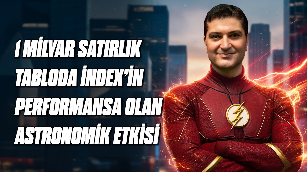 1 Milyar Satırlık Tabloda Index'in Performansa Olan Astronomik Etkisi