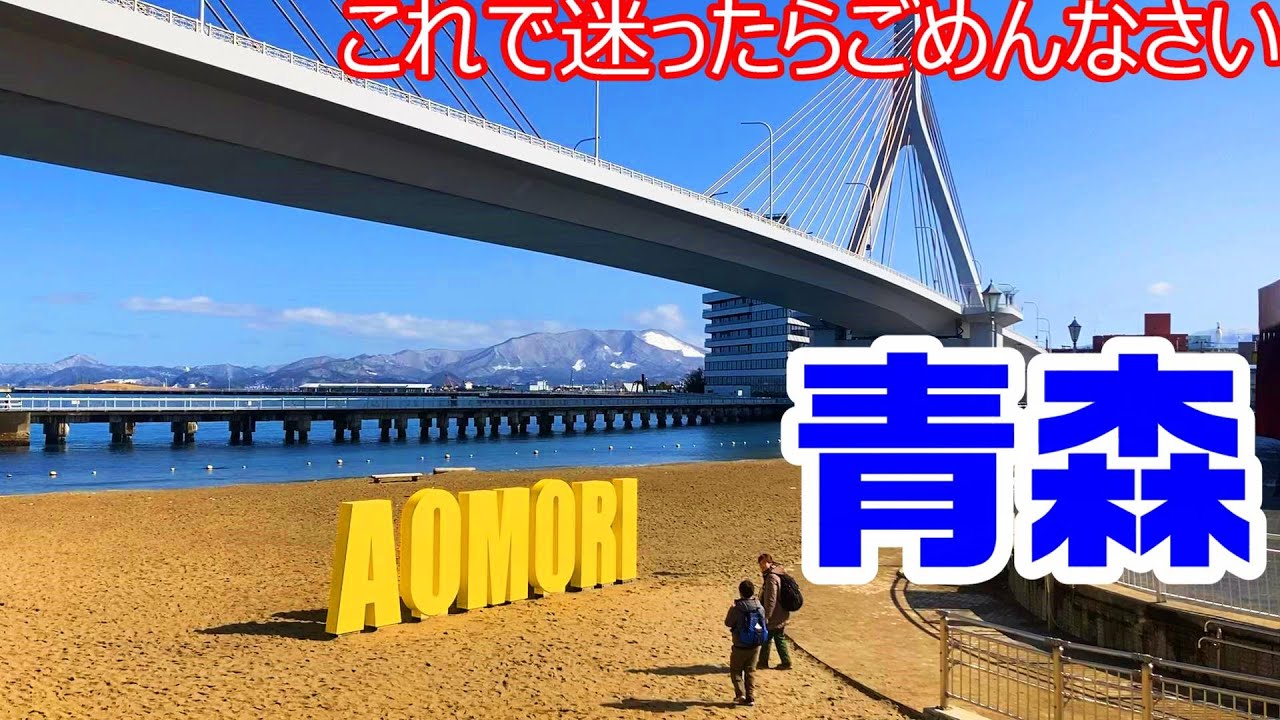 【弾丸:満喫青森】のっけ丼　ねぶた祭り　青函連絡船　アップルパイ　行列店　大満喫の青森旅