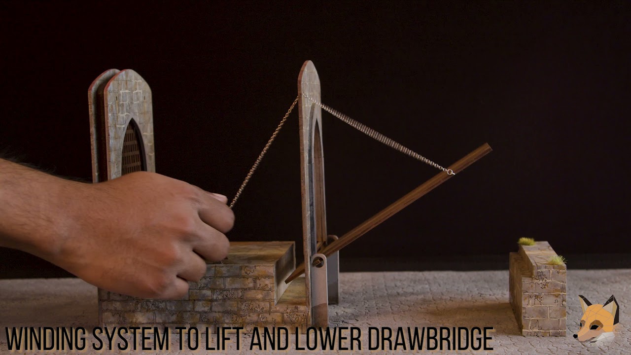 Drawbridge and Portcullis System
