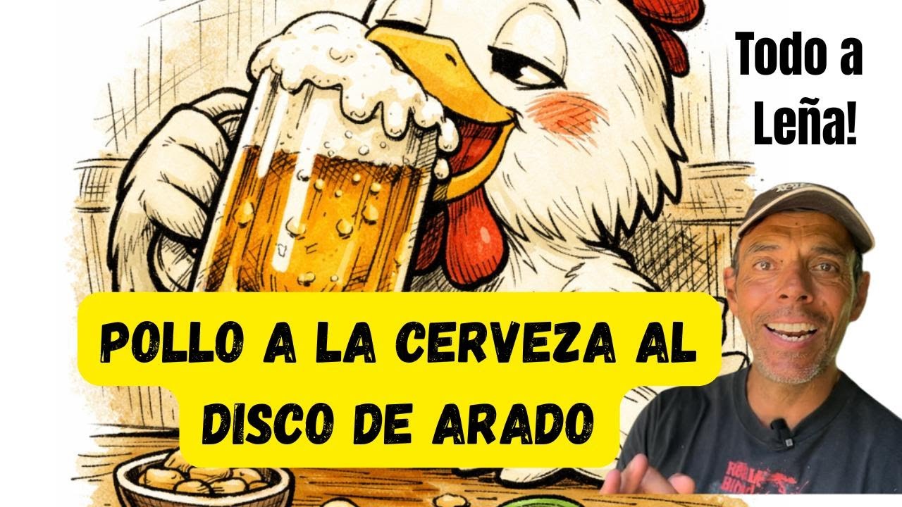 Pechugas de Pollo NO SECAS! a la Cerveza al Disco de Arado! UN DIEZZZZ