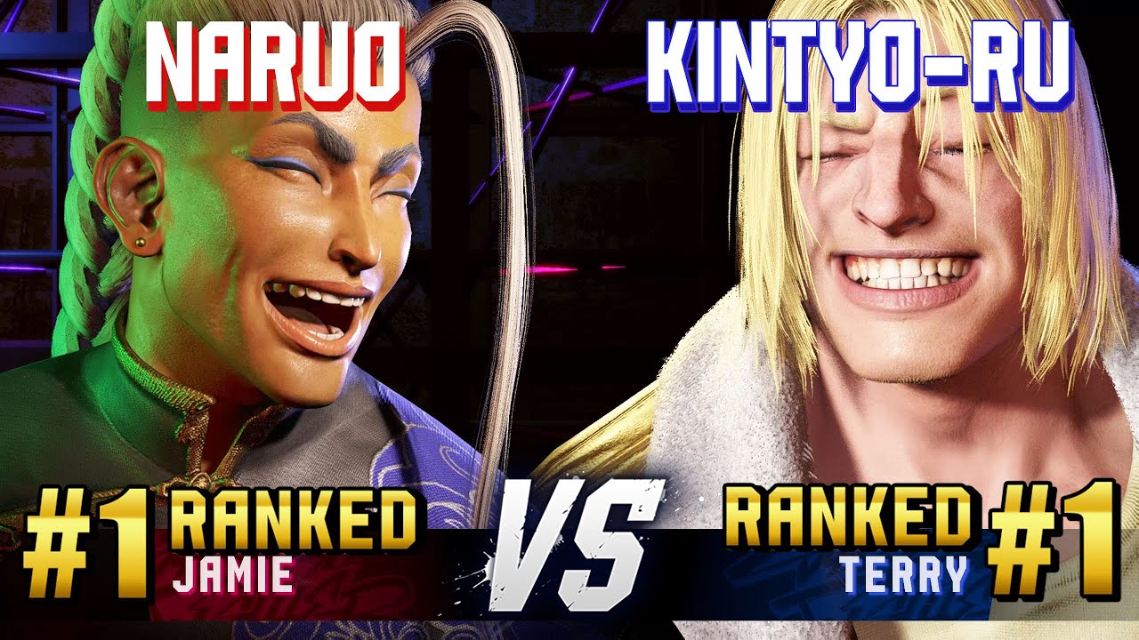 SF6 ▰ NARUO (#1 Ranked Jamie) vs KINTYO-RU (#1 Ranked Terry) ▰ High Level Gameplay