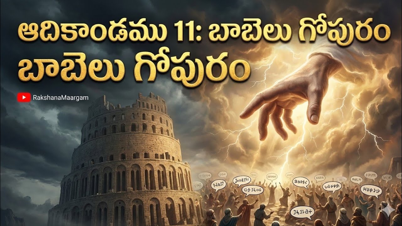 ఆదికాండము11:బాబెలు గోపురం - భాషలు ఎలా మారాయి?English Title:The Tower of Babel: Why Languages Changed