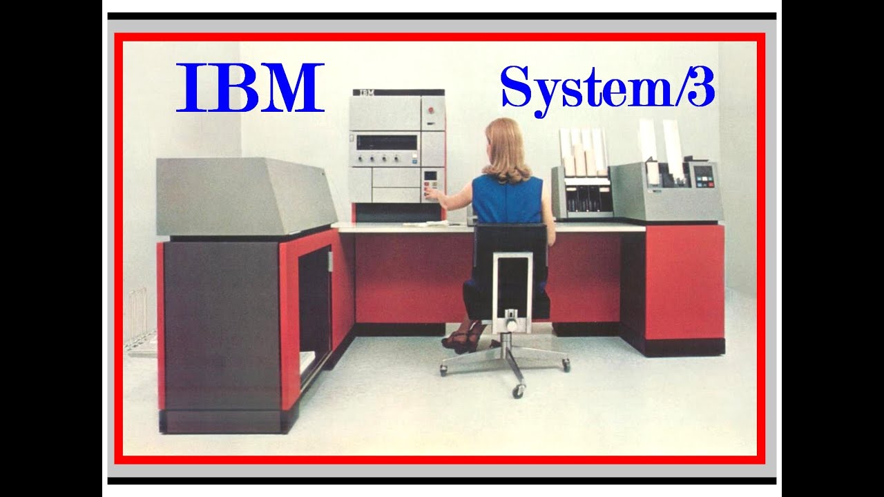 Рекламная реклама IBM System/3 1969 года — средний уровень, мини-компьютер, история компьютеров, ...