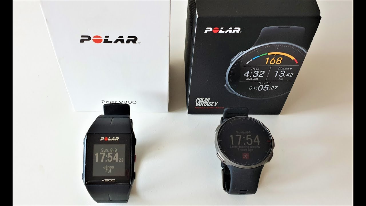 Polar Vantage V vs Polar V800