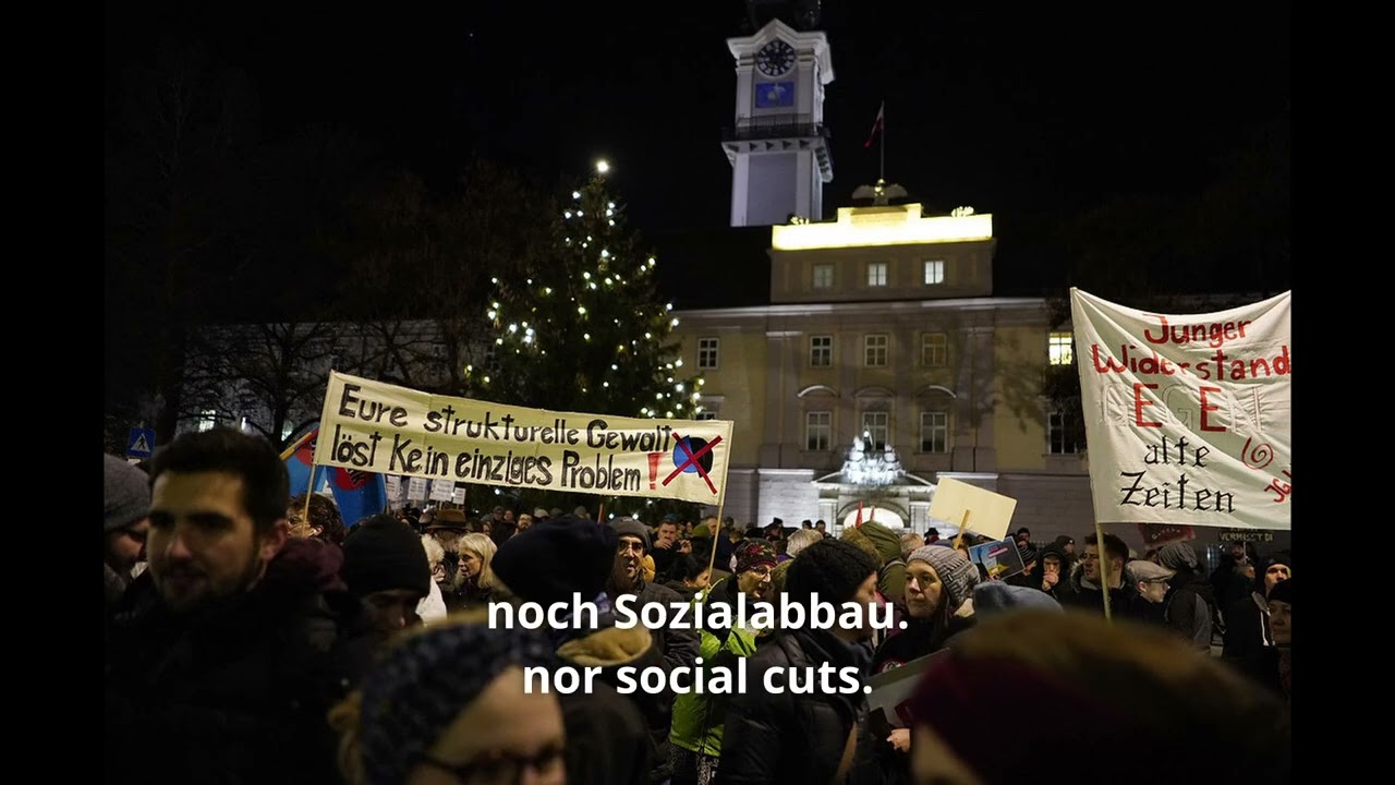 Daloy Politsey - Austrian protest version - Isabel Frey (English subtitles)