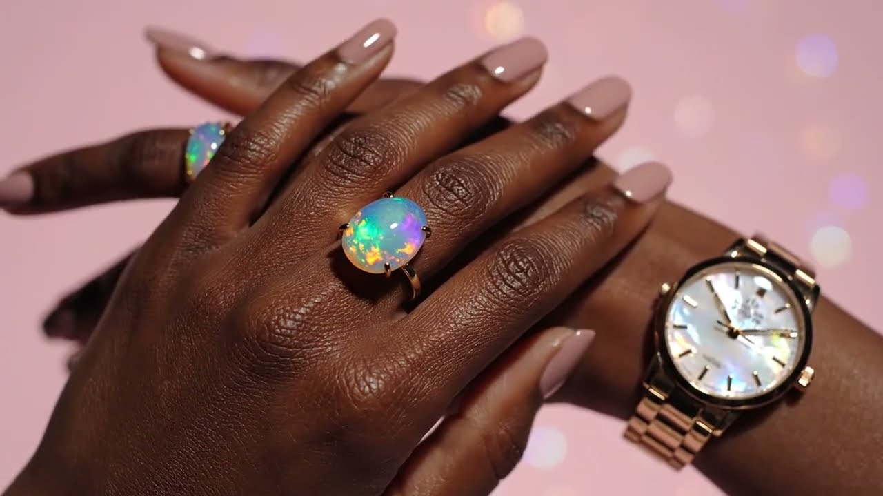 Satisfying Ring & Watch Tapping ASMR | Gold & Diamond Edition