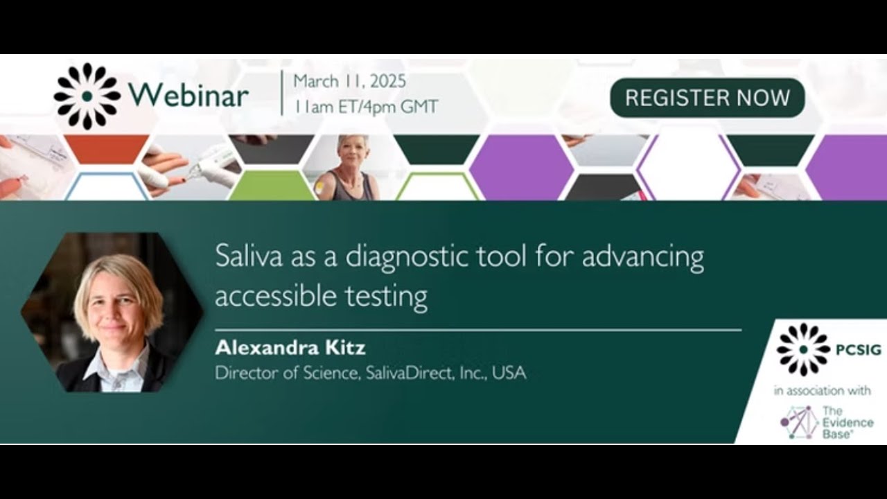 Saliva as a Diagnostic Tool for Advancing Accessible Testing