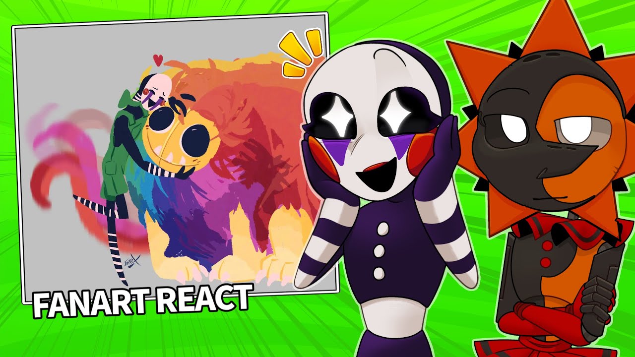 THE NEW PUPPET Reacts to YOUR FANART!
