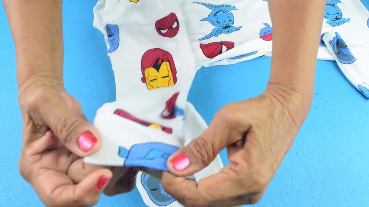 Sueter manga larga para niños paso a paso, Tutorial