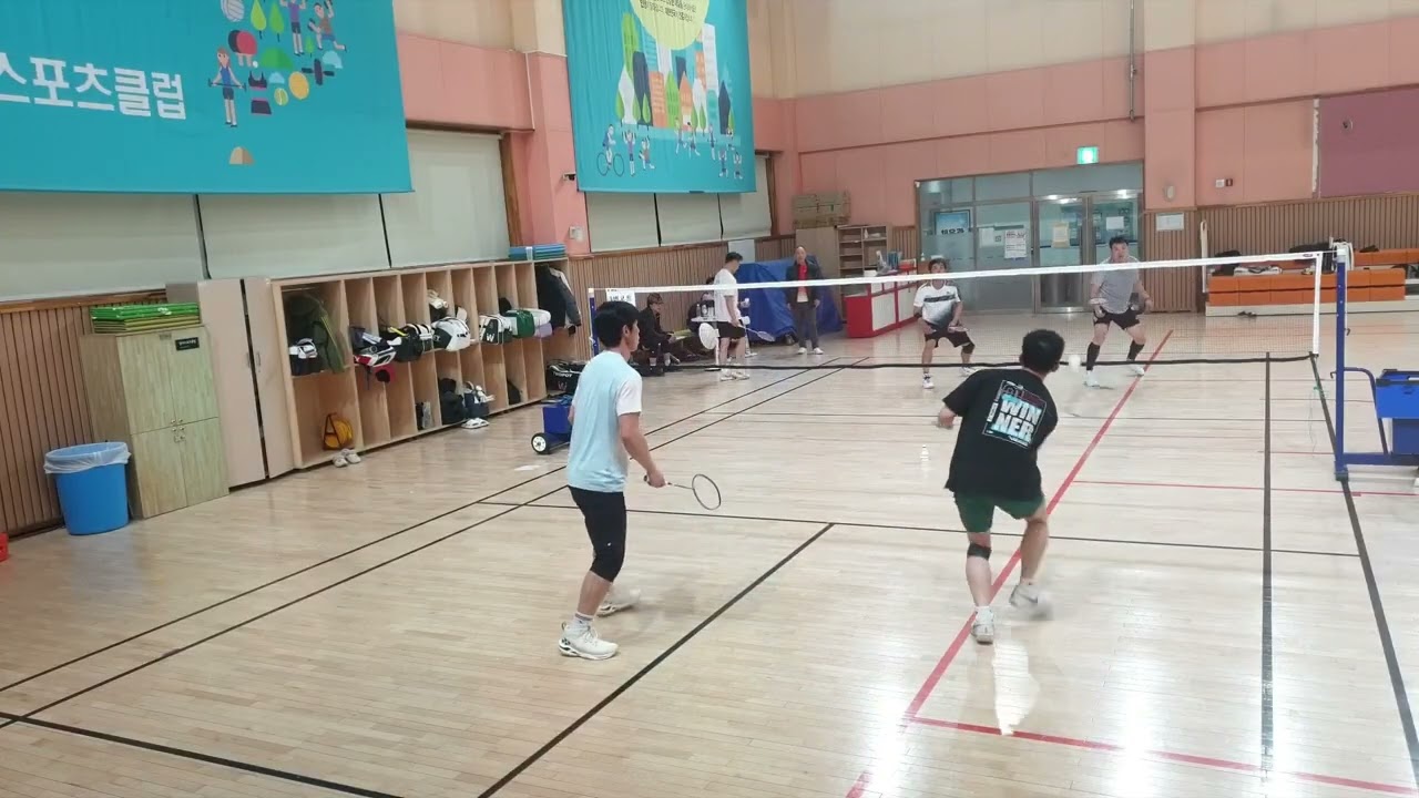 251208(월)남복4  천빈종술 ABvsB #월배국민체육센터 #달서스포츠클럽 (코트7면) 저녁7~10시