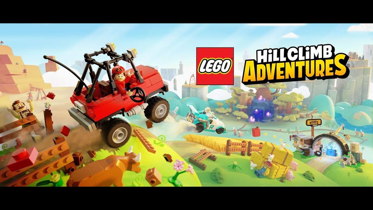 LEGO® Hill Climb Adventures on Tablet 🚗🔥 Insane Physics & Fun Races