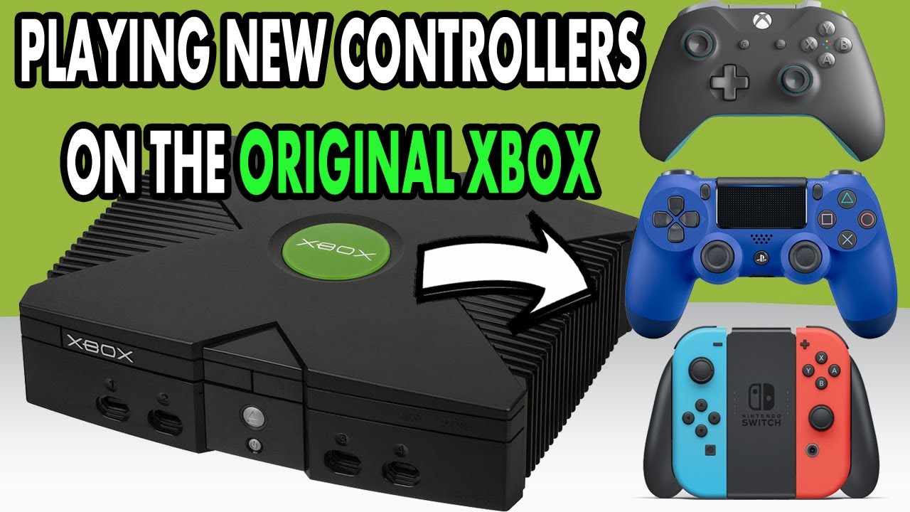 Playing new controllers on the 𝗢𝗥𝗜𝗚𝗜𝗡𝗔𝗟 Xbox! 🎮 𝐎𝐆𝐗𝟑𝟔𝟎 𝐑𝐞𝐯𝐢𝐞𝐰