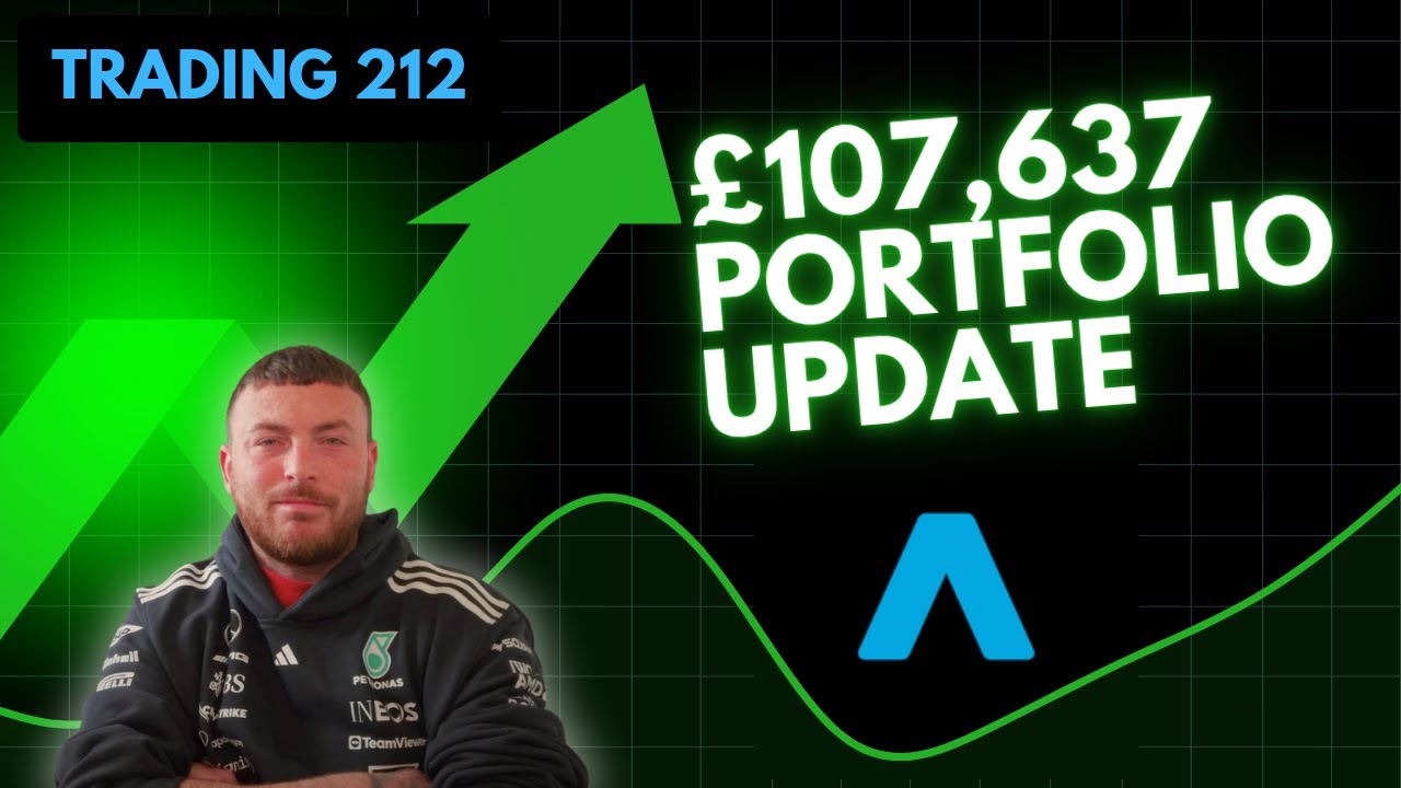 Hitting Six Figures! My £107,637 Portfolio Update Trading 212
