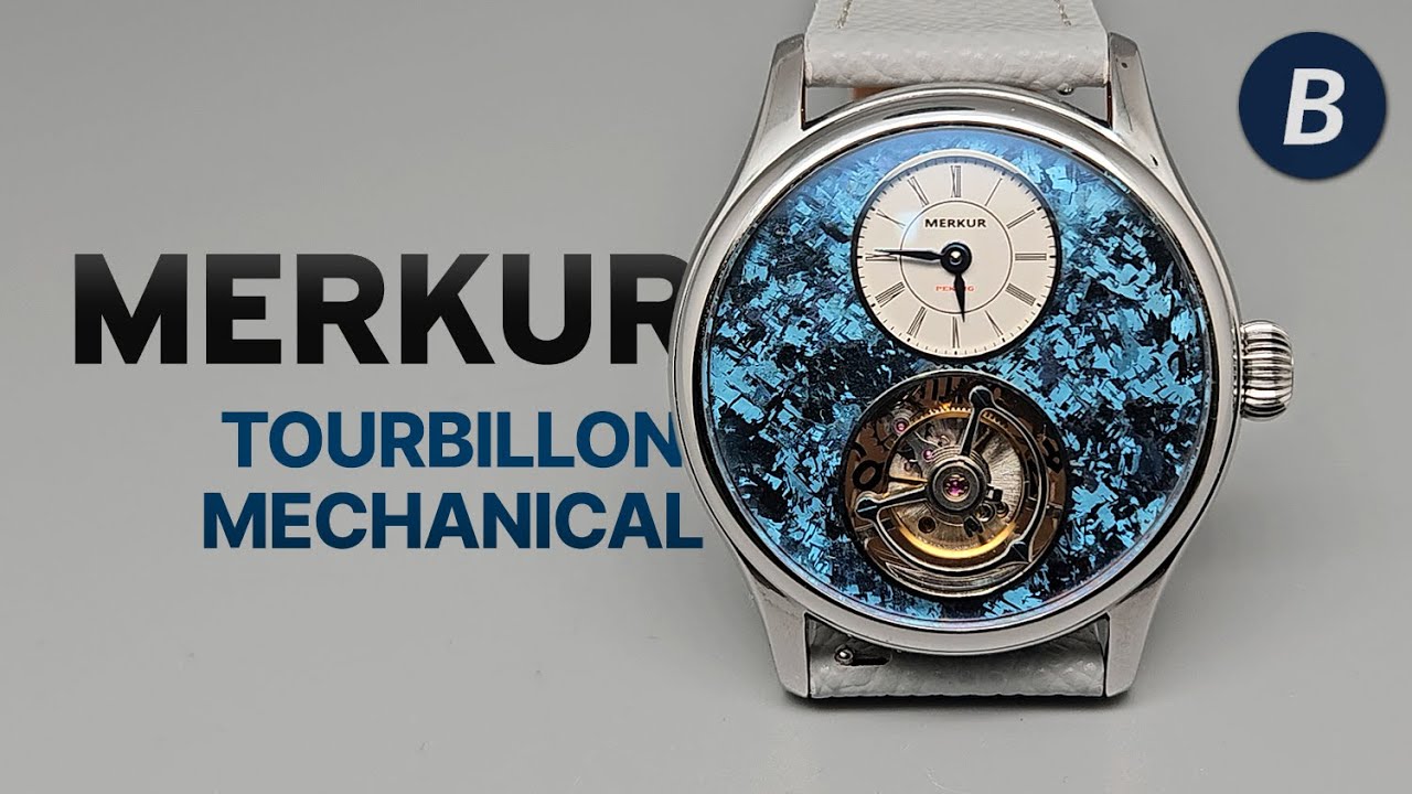 380달러대 리얼 투르비옹(Tourbillon) 시계! 메르커(Merkur) 메커니컬 투르비옹 리뷰