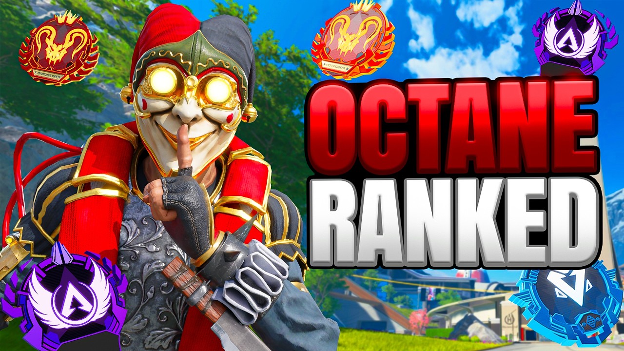 High Level Octane Ranked Gameplay - Apex Legends (No Commentary)