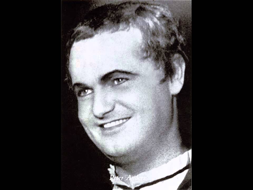 Peter Anders singt: Immer nur lächeln (Lehár) 1951