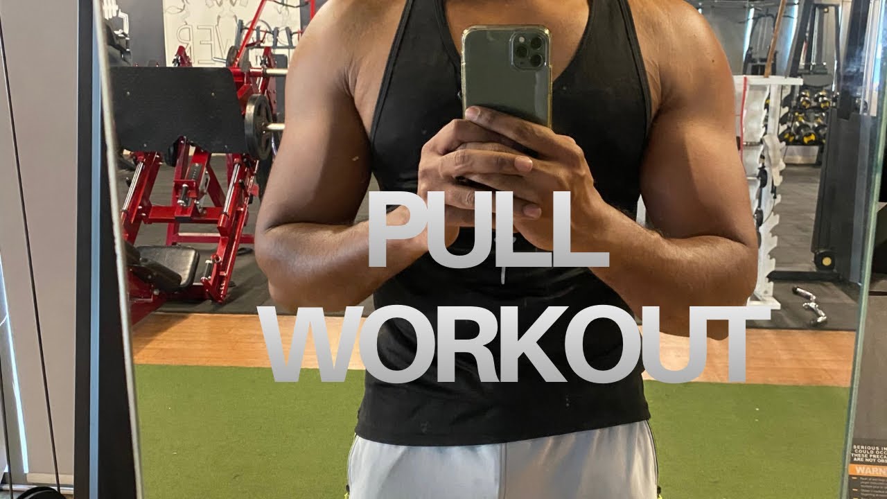 Pull workout | back workout | pull workout Telugu | gym videos Telugu 