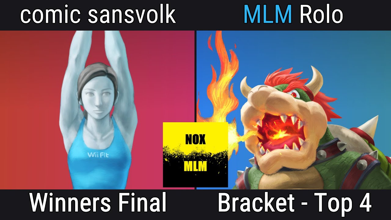 Level up 5: comic sansvolk (Wii fit trainer) vs Rolo (Bowser)
