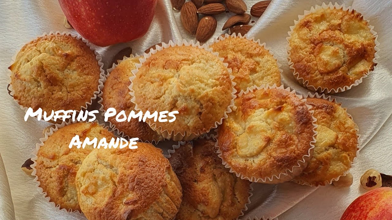 Muffins Pommes et Amandes/Apple and Almond Muffins