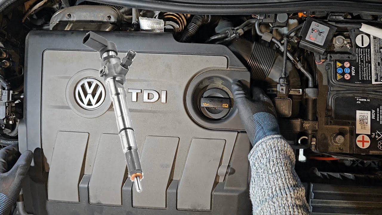 Injektor tauschen + anlernen - Golf VI 1.6 TDI