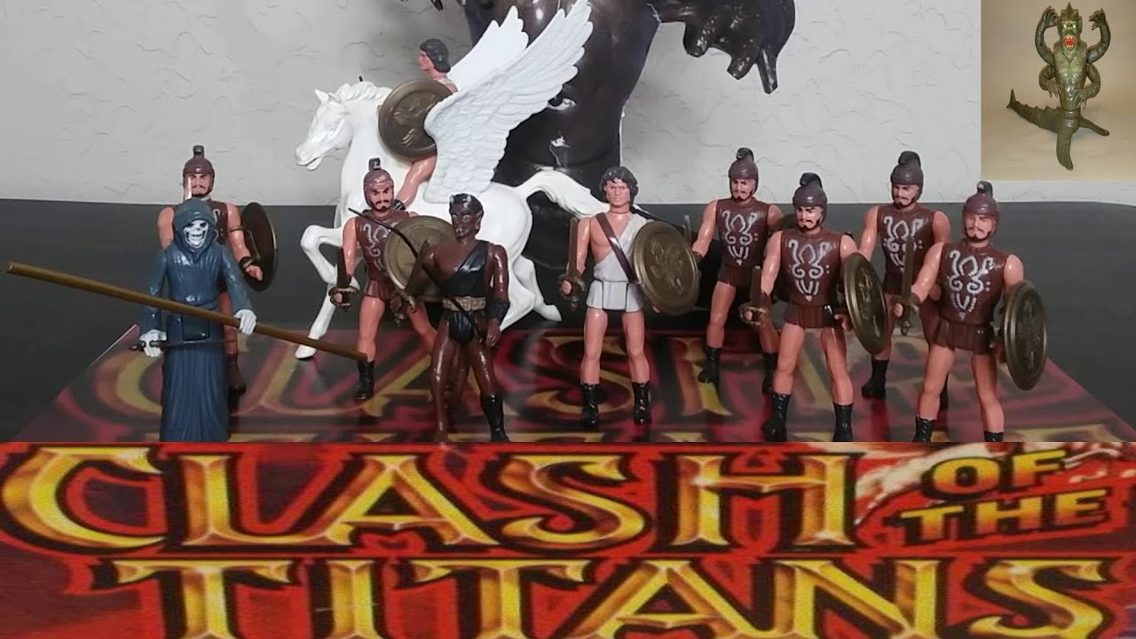 RETRO-WED: CLASH OF THE TITANS 1981 MATTEL ENTIRE TOY LINE PLUS UNRELEASED