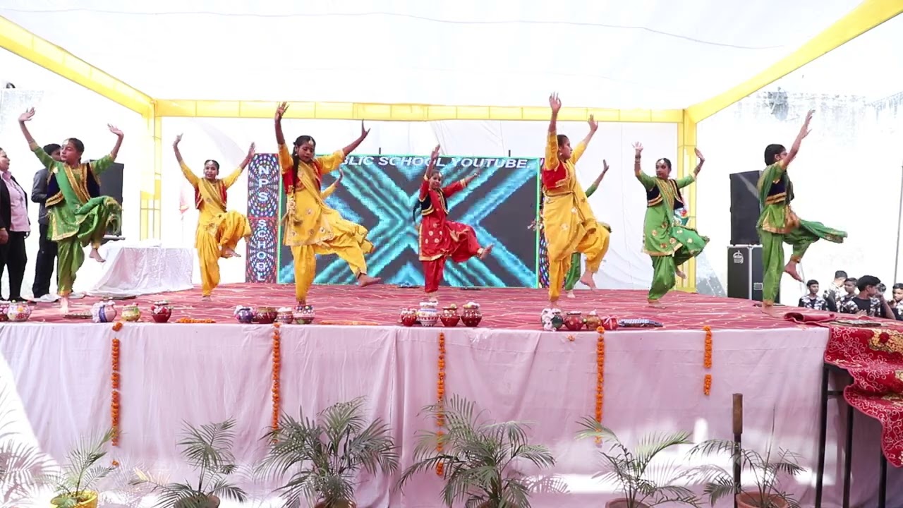 FULL PUNJABI POWER ON STAGE by NPSIAN