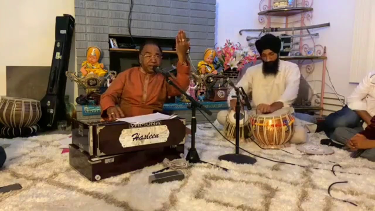 Singing Punjabi classical music