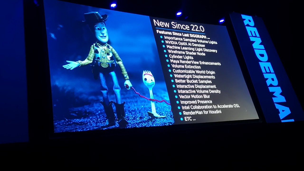 Хроники Сигграфа. Pixar Renderman 22+