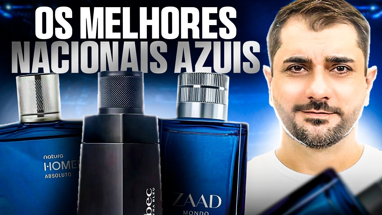 Top Perfumes Nacionais Azuis: Frescor, Elogios e Versatilidade