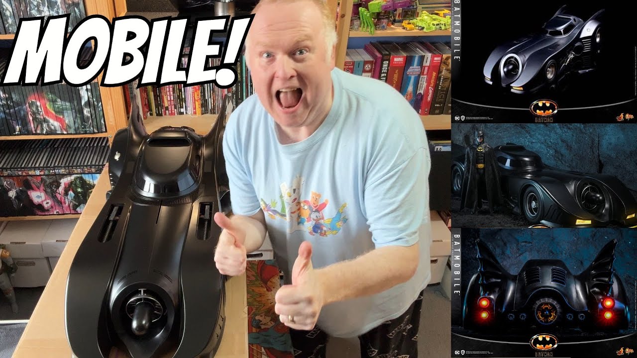 UNBOXING HotToys BATMOBILE!