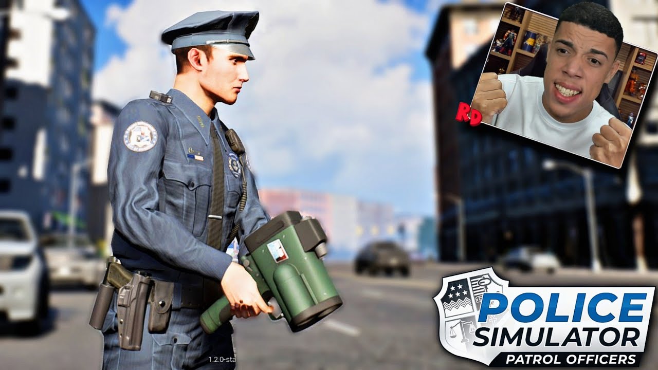 USEI O RADAR MÓVEL E MULTEI GERAL!! ( INSANO )  - Police Simulator Patrol Officers