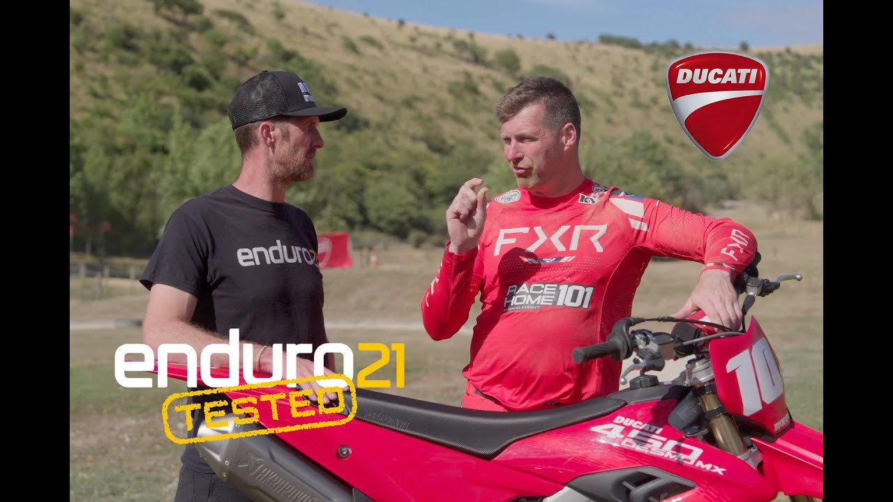 Тест-обзор нового Ducati Desmo 450 MX с Дэвидом Найтом