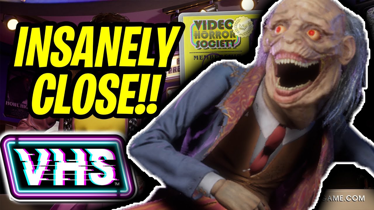 CLOSE GAME vs TOP TIER DOLLMASTER!! | VHS MONSTER Gameplay | VHS Game | VHS Closed Beta