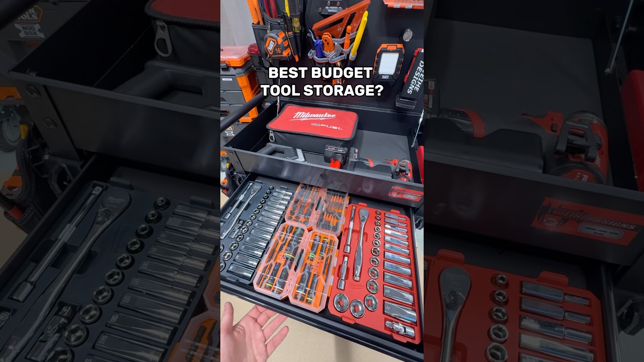 Mechanics Cart Upgrades! Hyper Tough steel storage