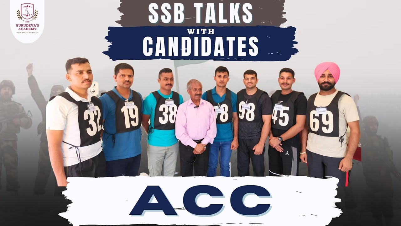 SSB podcast with Serving personnel appearing for ACC and PCSL entry.